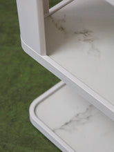 Load image into Gallery viewer, Faux Marble 3 tier Side Table
