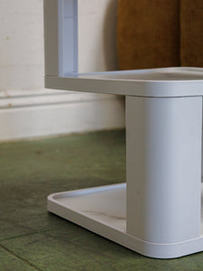 Faux Marble 3 tier Side Table