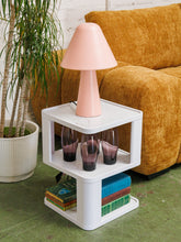 Load image into Gallery viewer, Faux Marble 3 tier Side Table
