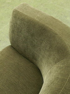 Bonnie 3 Piece Sectional in Moss