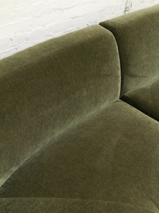 Bonnie 3 Piece Sectional in Moss