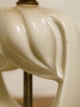 Load image into Gallery viewer, Small White Ceramic Table Lamp
