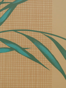 Post Modern Franco Embellished Lithograph Vase