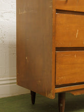 Load image into Gallery viewer, Vintage six drawer mid-century Dresser
