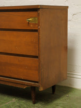 Load image into Gallery viewer, Vintage six drawer mid-century Dresser

