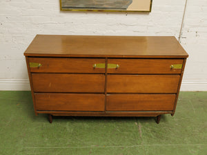 Vintage six drawer mid-century Dresser