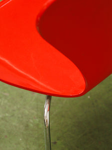 Original Arne Jacobsen for Fritz Hansen Red Ant Chair
