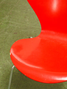 Original Arne Jacobsen for Fritz Hansen Red Ant Chair