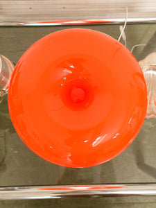 Orange mushroom Lamp