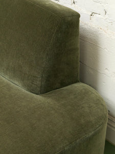Bonnie 3 Piece Sectional in Moss