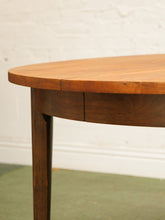 Load image into Gallery viewer, Clara Walnut Vintage round Dining Table
