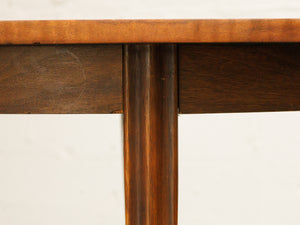 Clara Walnut Vintage round Dining Table