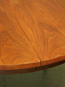Clara Walnut Vintage round Dining Table