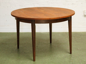 Clara Walnut Vintage round Dining Table