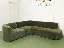 Load image into Gallery viewer, Bonnie 3 Piece Sectional in Moss
