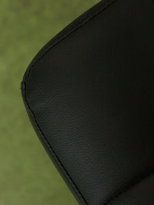 Black Square Tufted Office Chair