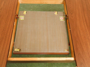 Butterfly Leaf Walnut Dining Table