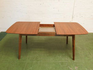 Walnut Dining Table with Leaf