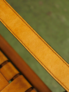 Leather strap Vintage safari chair