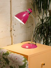 Load image into Gallery viewer, Hot pink desk lamp
