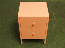 Load image into Gallery viewer, Pair of Peach Nightstands
