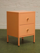 Load image into Gallery viewer, Pair of Peach Nightstands

