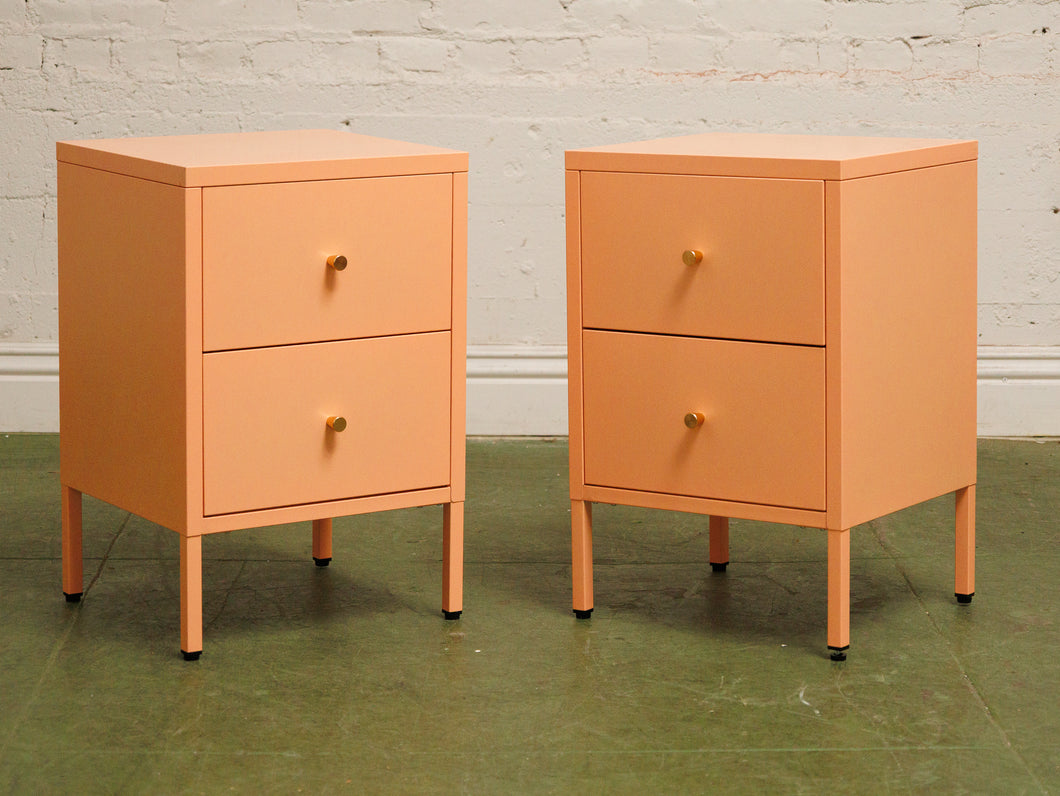 Pair of Peach Nightstands