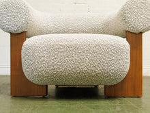 Load image into Gallery viewer, Antonia Club Chair in Heather Grey
