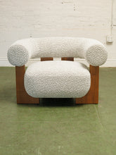 Load image into Gallery viewer, Antonia Club Chair in Heather Grey
