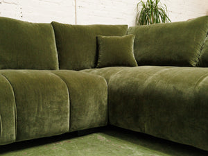 Felipe Sofa in Moss Green