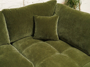 Felipe Sofa in Moss Green