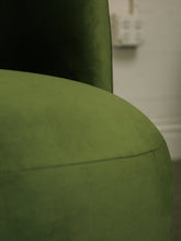 Load image into Gallery viewer, Tova Club Chair in Olive Green
