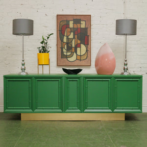60’s Abstract Giclee Print on Canvas