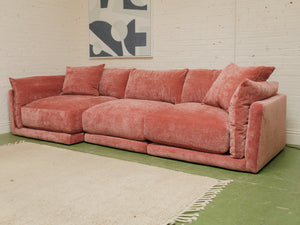 Hansel Sofa in Rosewood