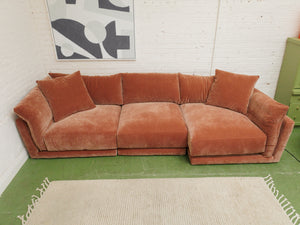 Hansel Sofa in Ginger