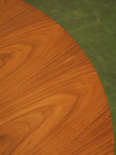 Load image into Gallery viewer, Light walnut Dining Table with gold base

