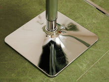 Load image into Gallery viewer, Square Panel Chrome Counter Stool
