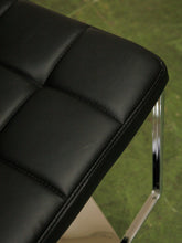 Load image into Gallery viewer, Square Panel Chrome Counter Stool
