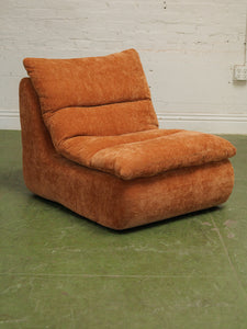 Burnt Orange Lounge Chair