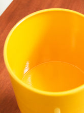 Load image into Gallery viewer, Small Yellow Planter with gold base
