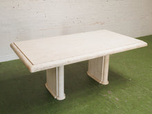Load image into Gallery viewer, Travertine Dining Table

