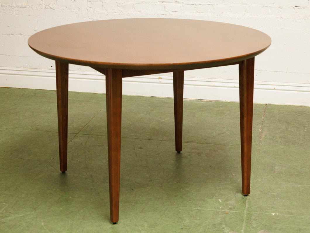 Walnut Round Dining Table