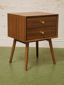 Pair of Double Drawer Nightstands