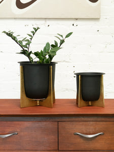 Black Scandi Planters