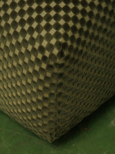 Olive Green Checker lounger