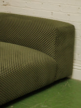 Load image into Gallery viewer, Olive Green Checker lounger
