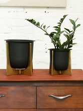 Load image into Gallery viewer, Black Scandi Planters
