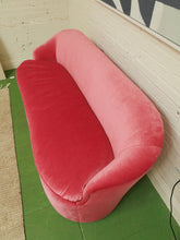 Load image into Gallery viewer, Pink Lemonade Vintage Loveseat
