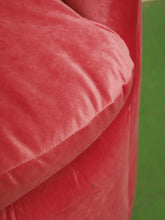 Load image into Gallery viewer, Pink Lemonade Vintage Loveseat
