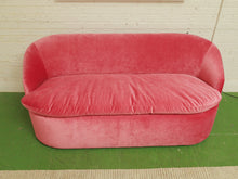 Load image into Gallery viewer, Pink Lemonade Vintage Loveseat
